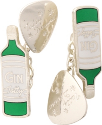 TATTY DEVINE Gilbert & George Gin cufflinks