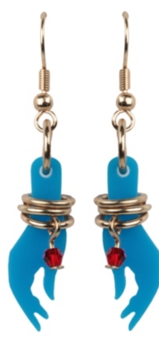 TATTY DEVINE Goddess hand earrings