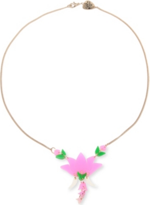 TATTY DEVINE Lotus flower necklace