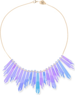 TATTY DEVINE Radiance shimmer link necklace