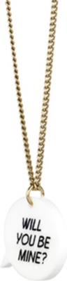 TATTY DEVINE Will You Be Mine necklace