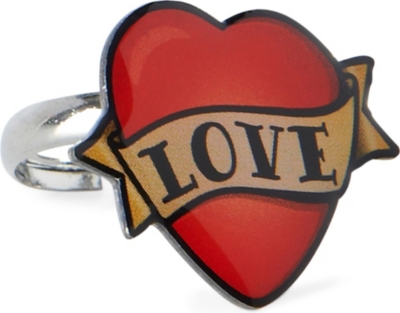 TATTY DEVINE Enamel love ring
