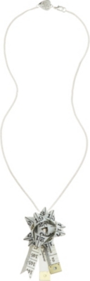 TATTY DEVINE Tape Measure Rosette necklace