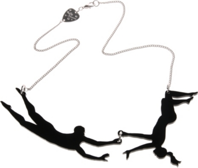 TATTY DEVINE Trapeze necklace (Silver