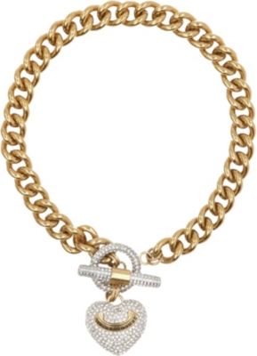 JUICY COUTURE Heart toggle necklace