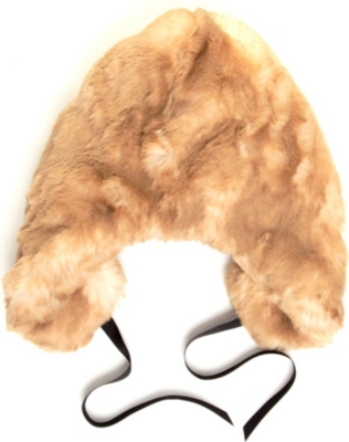 BLANCHE IN THE BRAMBLES Astro faux-fur hood
