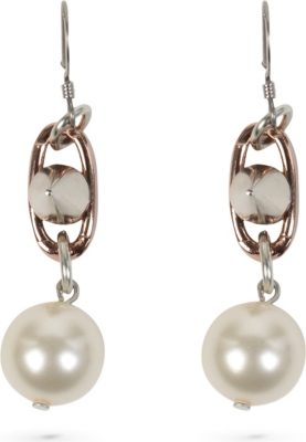 JOOMI LIM Pearl spike earrings
