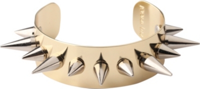JOOMI LIM Luxe spike small cuff in gold