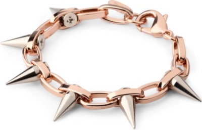 JOOMI LIM Luxe spike bracelet in rose gold