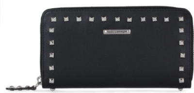 REBECCA MINKOFF Luma large zip stud wallet