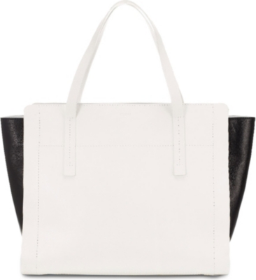 JOSEPH Two-toned leather tote