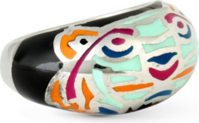 KENZO Tiger enamel ring