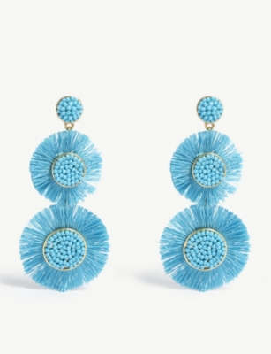BAUBLEBAR - Mariette fringe drop earrings