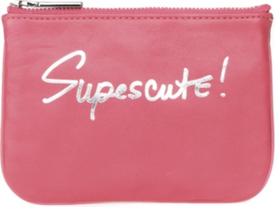 REBECCA MINKOFF Supescute leather pouch