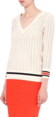 TORY BURCH Ozzy cotton jumper
