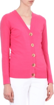 TORY BURCH Simone cotton cardigan