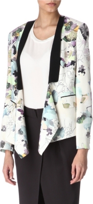 3.1 PHILLIP LIM Silk floral jacket