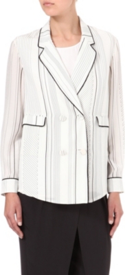 3.1 PHILLIP LIM Runstripe silk pyjama-style shirt