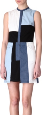 3.1 PHILLIP LIM Denim patch dress