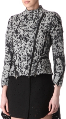 3.1 PHILLIP LIM Corded biker jacket