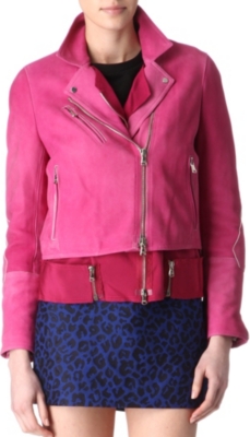 3.1 PHILLIP LIM Trompe l'oeil biker jacket