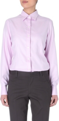 CHARVET Classic herringbone shirt