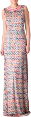 SALONI Printed maxi dress