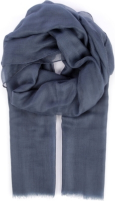 AGNONA Fine-knit cashmere scarf
