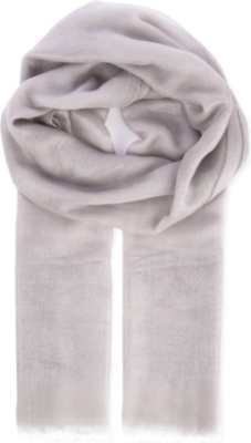 AGNONA Fine-knit cashmere scarf