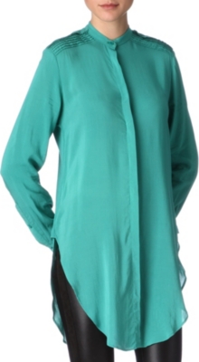 KELLY WEARSTLER Silk tunic shirt