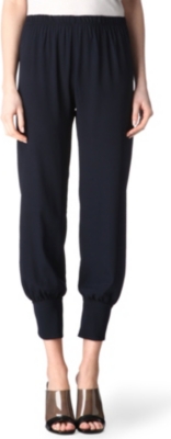 ALASDAIR Stretch-silk trousers
