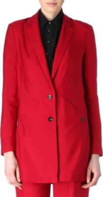 HOLMES & YANG Long slouch blazer