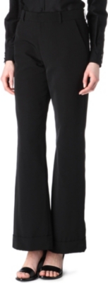 HOLMES & YANG Seersucker trousers