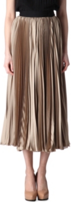 INNAMORATO Pleated maxi skirt