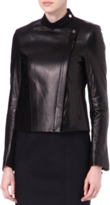 THE ROW Brilly leather jacket