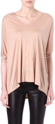 THE ROW Camarabo batwing-sleeved top