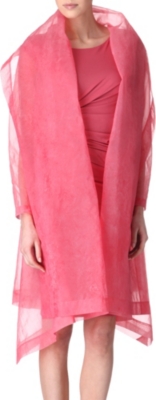 DONNA KARAN Organza evening cover-up