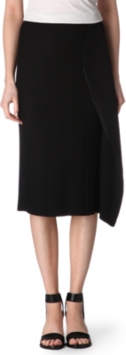 ISSEY MIYAKE Draped pleated skirt