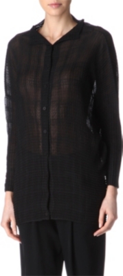 ISSEY MIYAKE Pleated blouse