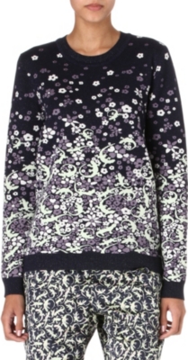MULBERRY Lizard floral jumper