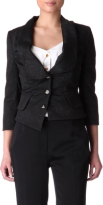 VIVIENNE WESTWOOD Textured jacquard jacket