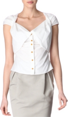 VIVIENNE WESTWOOD Draped-front top