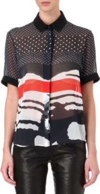 PREEN Piper printed shirt