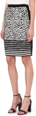 PREEN Ace jacquard skirt
