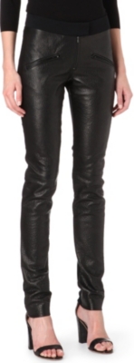PREEN Drea leather trousers