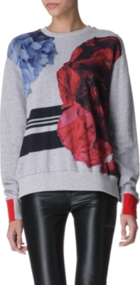 PREEN Poppy stripe sweatshirt