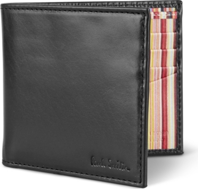 PAUL SMITH ACCESSORIES Interior multi-striped billfold wallet