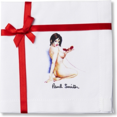 PAUL SMITH Naked Lady handkerchief
