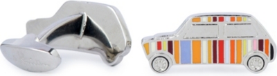 PAUL SMITH ACCESSORIES Multi-striped mini cufflinks