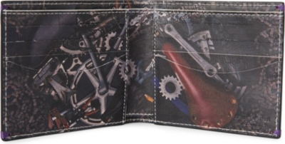 PAUL SMITH ACCESSORIES Cycling objects billfold wallet (Black